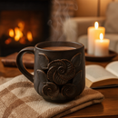 Comfy Homes Ceramic Milk and Coffee Mug | Premium Stoneware Cup for Hot & Cold Beverages | Stylish Brown Modern Design | Perfect for Tea, Milk, Coffee & Gifting (Greyish Brown)-7