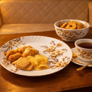 Design Your Own Elegant Dinnerware Collection | Comfy Homes Custom Melamine Dining Set (Yellow Majesty)-7