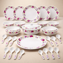 Design Your Own Elegant Dinnerware Collection | Comfy Homes Custom Melamine Dining Set (Colourful Garden)-2