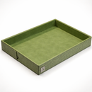 The Infinite Use Tray: Premium Handcrafted Vegan Leather Organizer (Parrot Green)-8