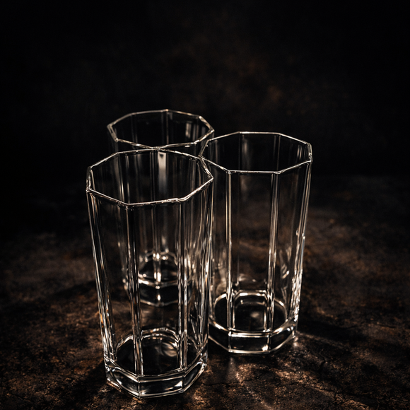 Delisoga 320ml Drinking Glass Set (Royal Elegance)