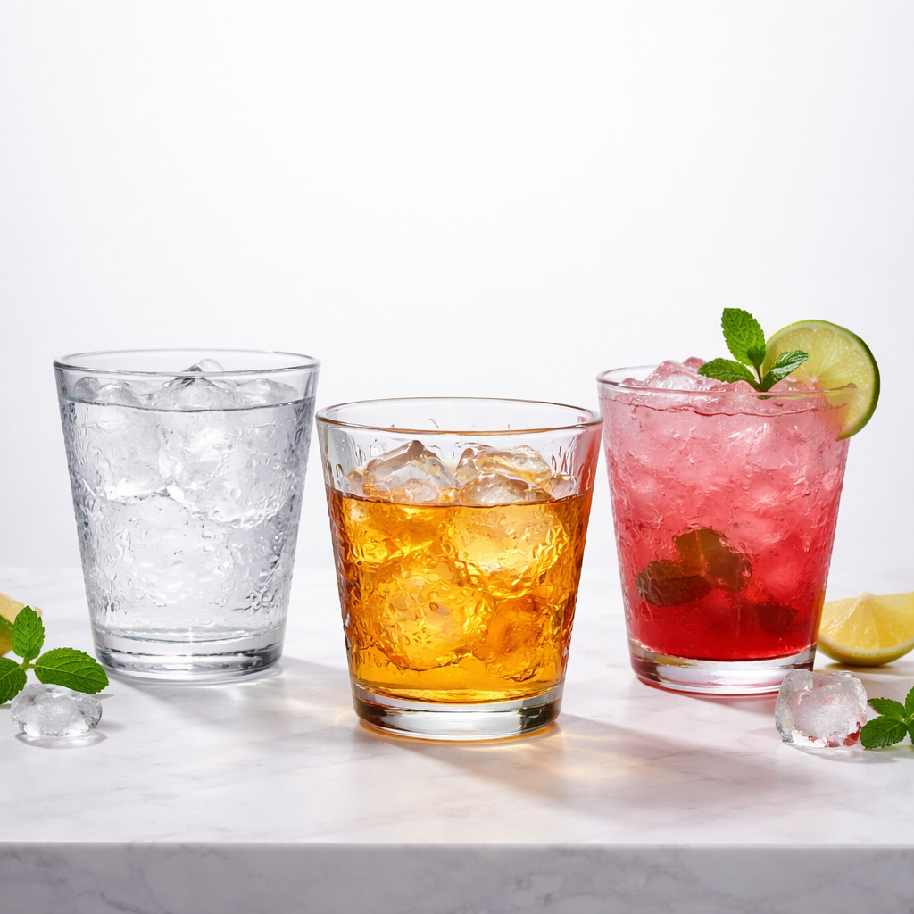 Whirlpool 260ml Drinking Glass Set – Set of 6