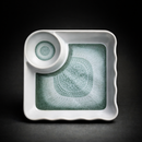 Everyday Serve Plate Set | Lightweight Melamine Plates for Snacks & Small Meals (Rage Green)-7