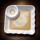 Everyday Serve Plate Set | Lightweight Melamine Plates for Snacks & Small Meals (Desert Blush)-7