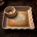 Everyday Serve Plate Set | Lightweight Melamine Plates for Snacks & Small Meals (Desert Blush)-8