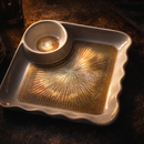 Everyday Serve Plate Set | Lightweight Melamine Plates for Snacks & Small Meals (Desert Blush)-3