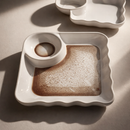 Everyday Serve Plate Set | Lightweight Melamine Plates for Snacks & Small Meals (Bare Dune)-5