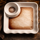 Everyday Serve Plate Set | Lightweight Melamine Plates for Snacks & Small Meals (Bare Dune)-6