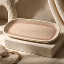 Comfy Homes Serving Platter | Durable, Food-Safe and Eco-Friendly | Platter for Snacks, Fruits, Appetizers & Kitchen Decor - 11" (Stone Ash)-6