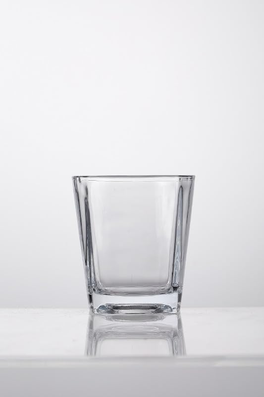 Comfy Homes 300ml Glasses Set of 6 pcs - Drinking Glasses for- Water, Juice, Colddrink, Cocktail and Whiskey, Lead-Free, Perfect for Home, Restaurants and Parties (Aqua Magic)