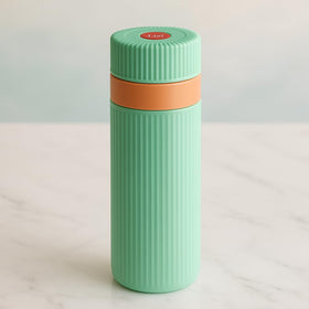 Comfy Homes 500ml Water Bottle | Inner Steel Insulation Keeps Drinks Hot & Cold for Hours | Compact, Lightweight & Leakproof | Ideal for Travel, Office, Gym, School & Outdoor Use (Green)