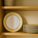 Comfy Homes Round Melamine 41 Pcs Dinner Set | 6 Dinner Plates, 6 Small Plates, 1 Serving Tray, 3 Big Serving Bowls with Lid, 12 Small Bowls, 6 Spoons, 4 Serving Spoons (Rajwada Royale)-5