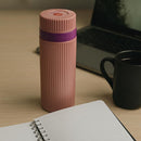 Comfy Homes 500ml Water Bottle | Inner Steel Insulation Keeps Drinks Hot & Cold for Hours | Compact, Lightweight & Leakproof | Ideal for Travel, Office, Gym, School & Outdoor Use (Pink)-2