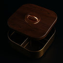 Comfy Homes Multipurpose Revolving Candy Set | Premium Decorative Dry Fruit Box & Chocolate Storage Organizer | Stylish Revolving Serving Container for Candies, Snacks, Sweets & Gifting (Nobility)-5