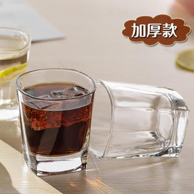 Comfy Homes 300ml Glasses Set of 6 pcs - Drinking Glasses for- Water, Juice, Colddrink, Cocktail and Whiskey, Lead-Free, Perfect for Home, Restaurants and Parties (Aqua Magic) - 0