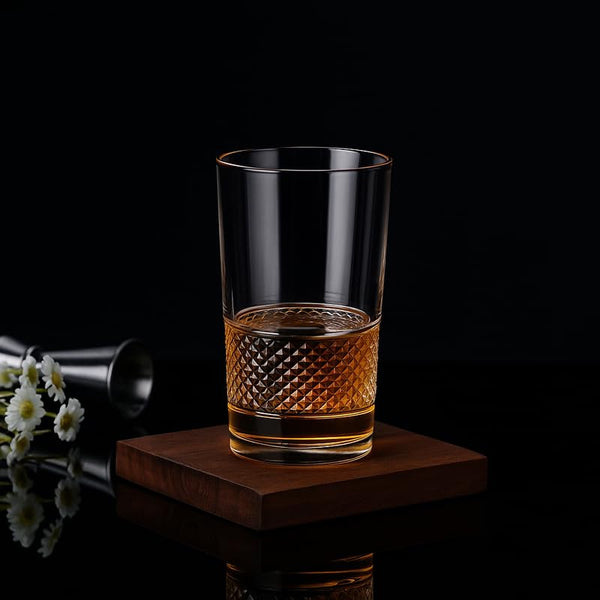 Comfy Homes Premium 300 ml Glass Set, Pack of 6 | Stylish Lead-Free Drinking Glasses for Water, Whiskey, Cocktail, Colddrink & Juice | Elegant Glassware for Home, Bar & Party Use (Lumen)