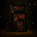 Comfy Homes Durable Multi-Use Premium Printed Rectangular Melamine Serve Ware Set with 3 Trays (Small, Medium & Large) (Wordly Illusion)-4