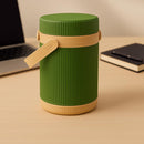 Comfy Homes Hot Pot Tiffin with 4 Stainless Steel Containers | Daily Meal Lunch Box for Office, College, School & Outdoors | Food Grade, Leak-Proof & Easy to Carry  (Green)-6