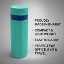 Comfy Homes 500ml Water Bottle | Inner Steel Insulation Keeps Drinks Hot & Cold for Hours | Compact, Lightweight & Leakproof | Ideal for Travel, Office, Gym, School & Outdoor Use (Blue)-5