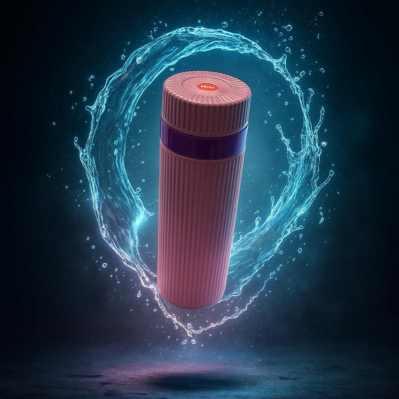 Comfy Homes 500ml Water Bottle | Inner Steel Insulation Keeps Drinks Hot & Cold for Hours | Compact, Lightweight & Leakproof | Ideal for Travel, Office, Gym, School & Outdoor Use (Pink)