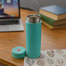 Comfy Homes 500ml Water Bottle | Inner Steel Insulation Keeps Drinks Hot & Cold for Hours | Compact, Lightweight & Leakproof | Ideal for Travel, Office, Gym, School & Outdoor Use (Blue)-7