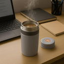 Comfy Homes 500ml Water Bottle | Inner Steel Insulation Keeps Drinks Hot & Cold for Hours | Compact, Lightweight & Leakproof | Ideal for Travel, Office, Gym, School & Outdoor Use (Grey)-5