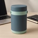 Comfy Homes Hot Pot Tiffin with 4 Stainless Steel Containers | Daily Meal Lunch Box for Office, College, School & Outdoors | Food Grade, Leak-Proof & Easy to Carry (Teal Blue)-1