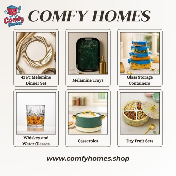 Comfy Homes Bone China Mugs, Set of 6 | Lightweight, Durable, Lead Free, Food Safe, Scratch Resistant with Premium Design | Tea/Chai Cups for Gifting, Home, Office Use & All Occasion (Serene)