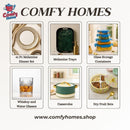 Comfy Homes Bone China Mugs, Set of 6 | Lightweight, Durable, Lead Free, Food Safe, Scratch Resistant with Premium Design | Tea/Chai Cups for Gifting, Home, Office Use & All Occasion (Chique)-9