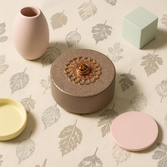 Comfy Homes Mini Multipurpose Candy Set | Elegant Decorative Candy Storage Box for Chocolates, Dry Fruits, Snacks & Sweets | Premium Gifting Box for Home & Festive Return Gifts (Rose Gold)