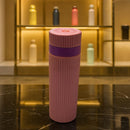 Comfy Homes 500ml Water Bottle | Inner Steel Insulation Keeps Drinks Hot & Cold for Hours | Compact, Lightweight & Leakproof | Ideal for Travel, Office, Gym, School & Outdoor Use (Pink)-5