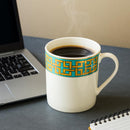 Comfy Homes Bone China Mugs, Set of 6 | Lightweight, Durable, Lead Free, Food Safe, Scratch Resistant with Premium Design | Tea/Chai Cups for Gifting, Home, Office Use & All Occasion (Chique)-2