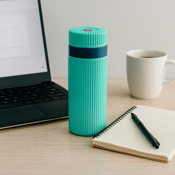 Comfy Homes 500ml Water Bottle | Inner Steel Insulation Keeps Drinks Hot & Cold for Hours | Compact, Lightweight & Leakproof | Ideal for Travel, Office, Gym, School & Outdoor Use (Blue)