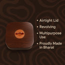 Comfy Homes Multipurpose Revolving Candy Set | Premium Decorative Dry Fruit Box & Chocolate Storage Organizer | Stylish Revolving Serving Container for Candies, Snacks, Sweets & Gifting (Nobility)-7