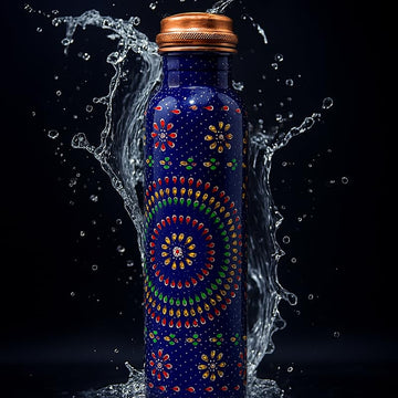 Infinity – 100% Copper Water Bottle (1 Litre) - 0