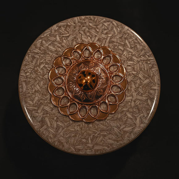 Comfy Homes Mini Multipurpose Candy Set | Elegant Decorative Candy Storage Box for Chocolates, Dry Fruits, Snacks & Sweets | Premium Gifting Box for Home & Festive Return Gifts (Rose Gold)