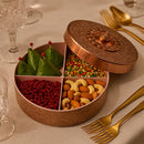 Comfy Homes Mini Multipurpose Candy Set | Elegant Decorative Candy Storage Box for Chocolates, Dry Fruits, Snacks & Sweets | Premium Gifting Box for Home & Festive Return Gifts (Rose Gold)-5