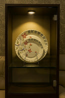 Comfy Homes Round Melamine 41 Pcs Dinner Set | 6 Dinner Plates, 6 Small Plates, 1 Serving Tray, 3 Big Serving Bowls with Lid, 12 Small Bowls, 6 Spoons, 4 Serving Spoons (Orange Blossom)-6