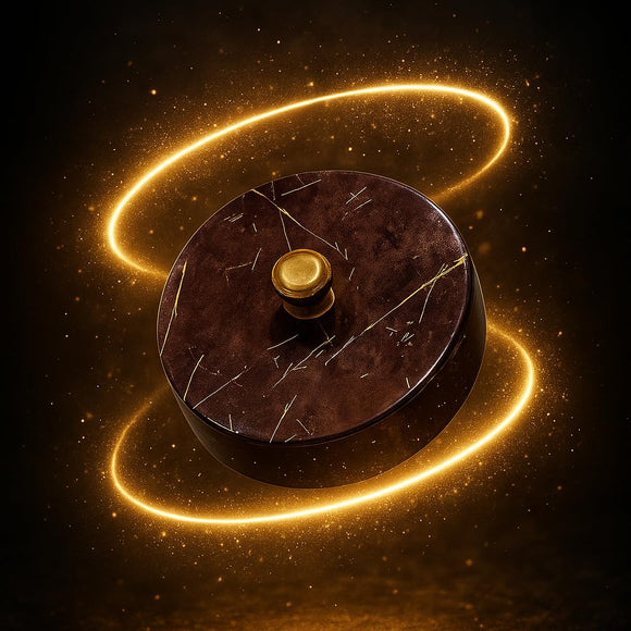 Comfy Homes Mini Multipurpose Candy Set | Elegant Decorative Candy Storage Box for Chocolates, Dry Fruits, Snacks & Sweets | Premium Gifting Box for Home & Festive Return Gifts (Brown)