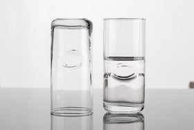 Comfy Homes 370 ml Glasses Set of 6 pcs - Drinking Glasses for- Water, Juice, Whiskey, Cocktail, Lead-Free, Perfect for Home, Restaurants and Parties (Dotted Imagica) - 0