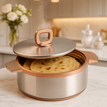 Metallic Pink – Inner Stainless Steel Casserole (2000ml) - 0