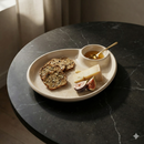 Comfy Homes Divided Serving Platter Set – Modern Snack & Dip Plate for Everyday Hosting and Sharing (Light Grass)-5