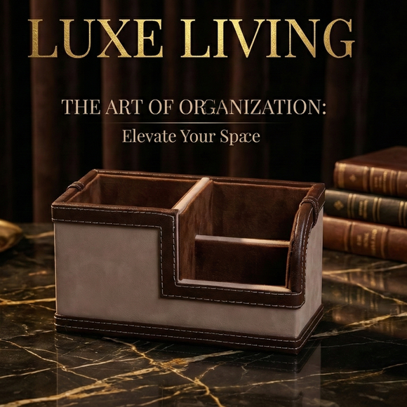 The Sovereign Multi-Tasker: Handcrafted Vegan Leather Divided Organizer Cup (Mesmerising Pink)