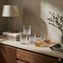 Comfy Homes Signature 340ml Whiskey & Water Glasses – Luxury Heavy-Base Crystal Clear Barware Set (Set of 6) (Heritage Reserve)-5