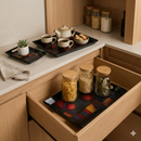 Comfy Homes™ Premium Multi-Purpose Melamine Tray Set (Set of 3)(Small, Medium & Large) (Wordly Illusion)-4