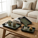 Comfy Homes™ Premium Multi-Purpose Melamine Tray Set (Set of 3)(Small, Medium & Large) (Royal Monarch)-11