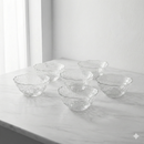 Comfy Homes Glass Dessert Bowls Set of 6 – Premium Clear Serving Bowls for Ice Cream, Sweets & Desserts-2