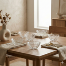 Comfy Homes Glass Dessert Bowls Set of 6 – Premium Clear Serving Bowls for Ice Cream, Sweets & Desserts-4