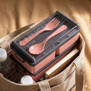 Comfy Homes Stackable Plastic Tiffin Box Set – 5-Piece Food-Grade Lunch Box for School, Office & Travel (Pink)-8