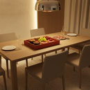 The Infinite Use Tray: Premium Handcrafted Vegan Leather Organizer (Shiny Orange)-5